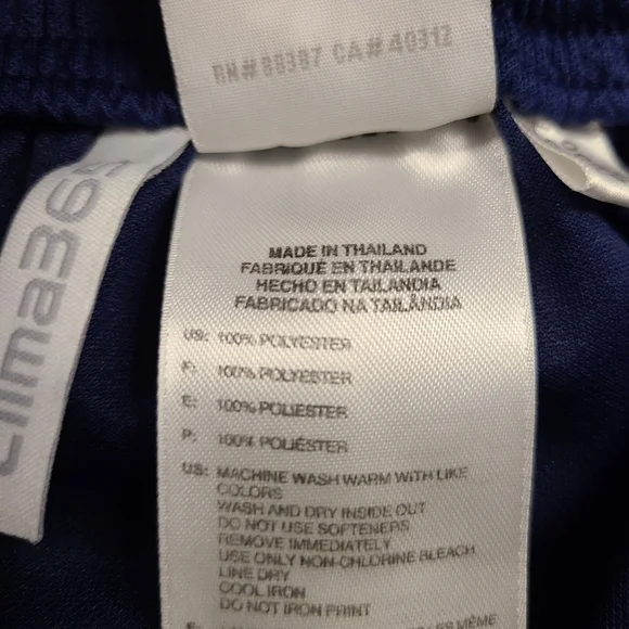 Adidas Clima365 Women's Navy Shorts Size Large - Picture 9 of 9